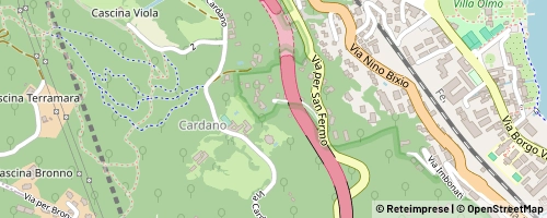 Mappa Como