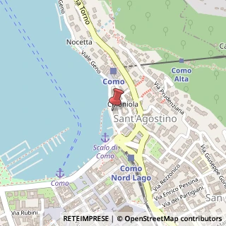 Mappa Lungo Lario Trieste, 42, 22100 Como, Como (Lombardia)