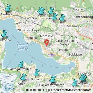 Mappa Calcinate del Pesce, 21100 Varese VA, Italia (3.64316)