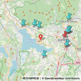 Mappa Calcinate del Pesce, 21100 Varese VA, Italia (4.94)