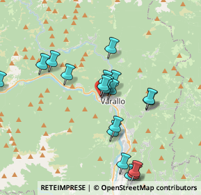 Mappa Via Mario Tancredi Rossi, 13019 Varallo VC, Italia (3.7705)