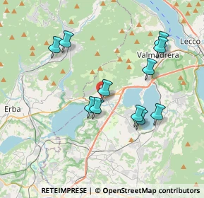 Mappa Via Resegone, 23861 Cesana Brianza LC, Italia (3.50182)