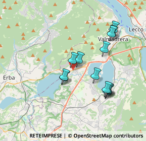 Mappa Via Resegone, 23861 Cesana Brianza LC, Italia (3.37462)