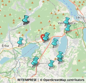 Mappa Via Resegone, 23861 Cesana Brianza LC, Italia (3.89357)