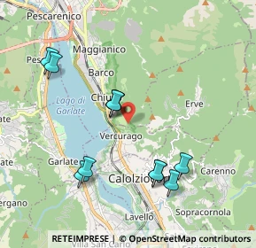 Mappa Localita' Rocca Dell'innominato, 23900 Lecco LC, Italia (1.90364)