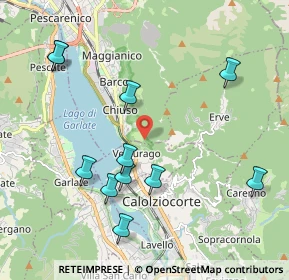Mappa Localita' Rocca Dell'innominato, 23900 Lecco LC, Italia (2.17909)