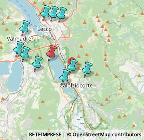 Mappa Localita' Rocca Dell'innominato, 23900 Lecco LC, Italia (4.12)