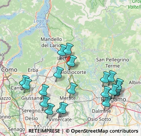 Mappa Localita' Rocca Dell'innominato, 23900 Lecco LC, Italia (18.149)