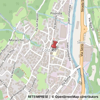 Mappa Via Bonfanti, 34, 24020 Colzate, Bergamo (Lombardia)