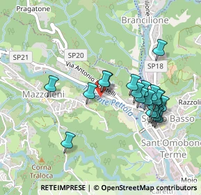 Mappa Via alle Fonti, 24038 Sant'Omobono Terme BG, Italia (0.4335)