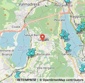 Mappa 23851 Galbiate LC, Italia (3.01455)