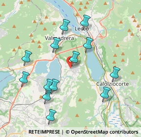 Mappa 23851 Galbiate LC, Italia (4.06308)