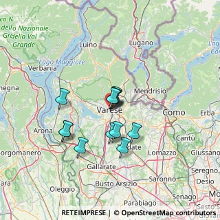 Mappa Le Corti, 21100 Varese VA, Italia (10.07)