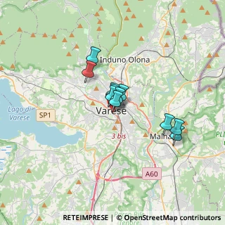 Mappa Via Alessandro Manzoni, 21100 Varese VA, Italia (2.15818)