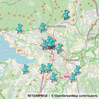 Mappa Via Alessandro Manzoni, 21100 Varese VA, Italia (3.88)