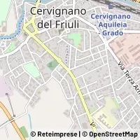 Hartă Cervignano del Friuli