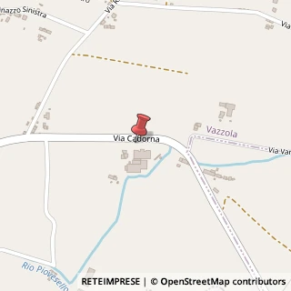 Mappa Via Luigi Cadorna, 58, 31028 Vazzola, Treviso (Veneto)