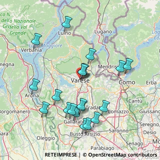 Mappa Via Leopardi, 21100 Varese VA, Italia (15.807)