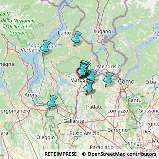Mappa Corso Aldo Moro, 21100 Varese VA, Italia (6.325)