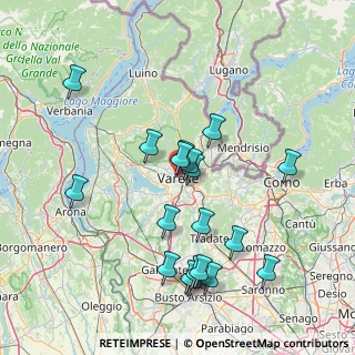 Mappa Corso Aldo Moro, 21100 Varese VA, Italia (15.42263)