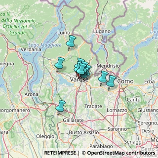 Mappa Corso Aldo Moro, 21100 Varese VA, Italia (6.14667)