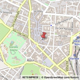 Mappa Piazza Marsala, 4, 21100 Varese, Varese (Lombardia)