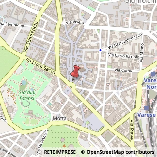 Mappa Piazza Monte Grappa Angolo, Corso Giacomo Matteotti, 21100 Varese VA, Italia, 21100 Varese, Varese (Lombardia)