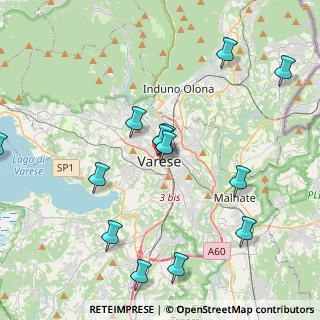 Mappa Corso Aldo Moro, 21100 Varese VA, Italia (4.53846)