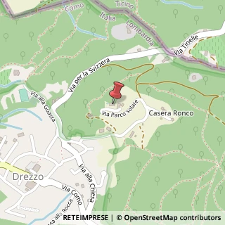 Mappa Via Parco Solare, 251, 22020 Colverde, Como (Lombardia)