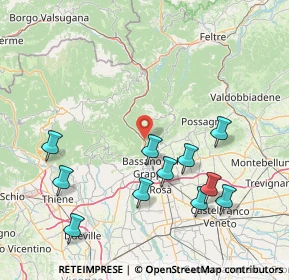 Mappa Via Cesare Battisti, 36020 Solagna VI, Italia (17.33455)