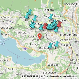 Mappa Via Valle Luna, 21100 Varese VA, Italia (1.72053)