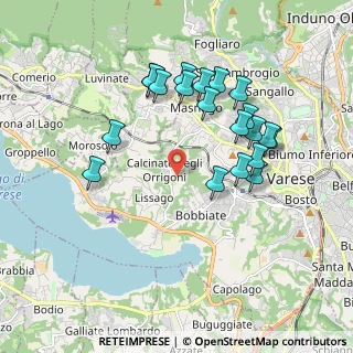 Mappa Via Valle Luna, 21100 Varese VA, Italia (1.823)
