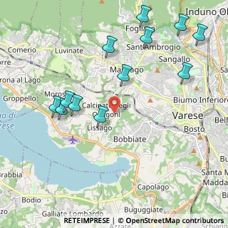 Mappa Via Valle Luna, 21100 Varese VA, Italia (2.35083)