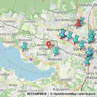 Mappa Via Valle Luna, 21100 Varese VA, Italia (2.70118)