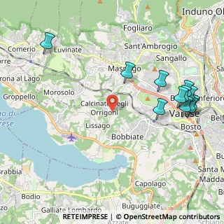 Mappa Via Valle Luna, 21100 Varese VA, Italia (2.47909)