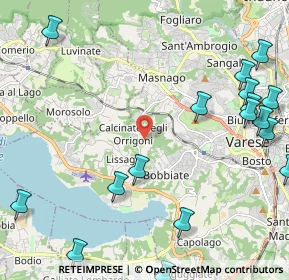 Mappa Via Valle Luna, 21100 Varese VA, Italia (2.99529)