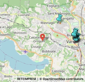 Mappa Via Valle Luna, 21100 Varese VA, Italia (2.78308)