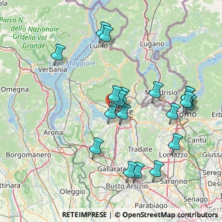Mappa Via Valle Luna, 21100 Varese VA, Italia (16.26684)