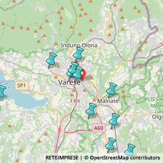 Mappa Via Cherso, 21100 Varese VA, Italia (4.43091)