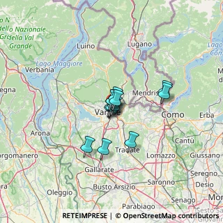 Mappa Via Cherso, 21100 Varese VA, Italia (6.76923)