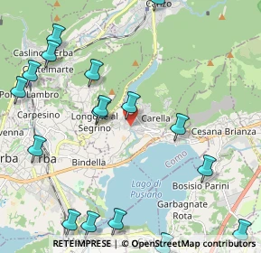 Mappa Via E. Scheibler, 22030 Eupilio CO, Italia (2.76118)