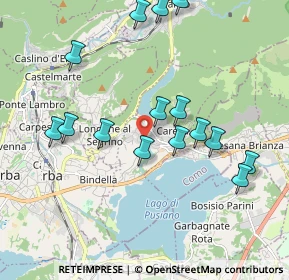 Mappa Via E. Scheibler, 22030 Eupilio CO, Italia (1.99)