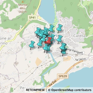 Mappa Via E. Scheibler, 22030 Eupilio CO, Italia (0.22593)