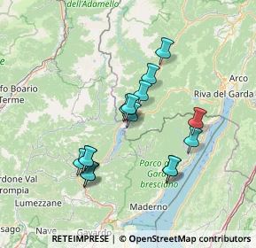 Mappa Località Ponte dei Tedeschi, 38089 Storo TN, Italia (12.38)
