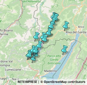 Mappa Località Ponte dei Tedeschi, 38089 Storo TN, Italia (11.224)