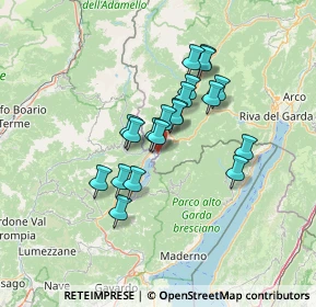 Mappa Località Ponte dei Tedeschi, 38089 Storo TN, Italia (10.286)