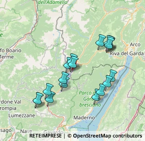 Mappa Località Ponte dei Tedeschi, 38089 Storo TN, Italia (13.95944)