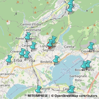 Mappa Via Armando Diaz, 22030 Longone Al Segrino CO, Italia (2.80563)