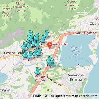 Mappa Via Boschetto, 23867 Suello LC, Italia (0.8245)