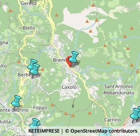 Mappa Via Guglielmo Marconi, 24012 Val Brembilla BG, Italia (3.57364)